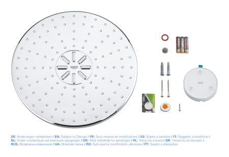 Верхний душ Grohe Rainshower 310 SmartConnect 26641 000 (26641000) хром